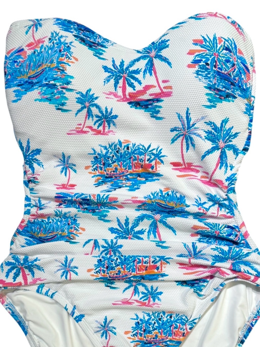 Tommy Bahama Island Cays Oasis Bandeau One Piece - Picture 6 of 13